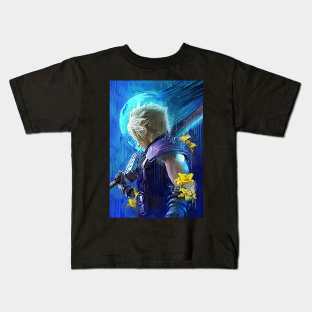 Strongest Soldier Kids T-Shirt by SkyfrNight